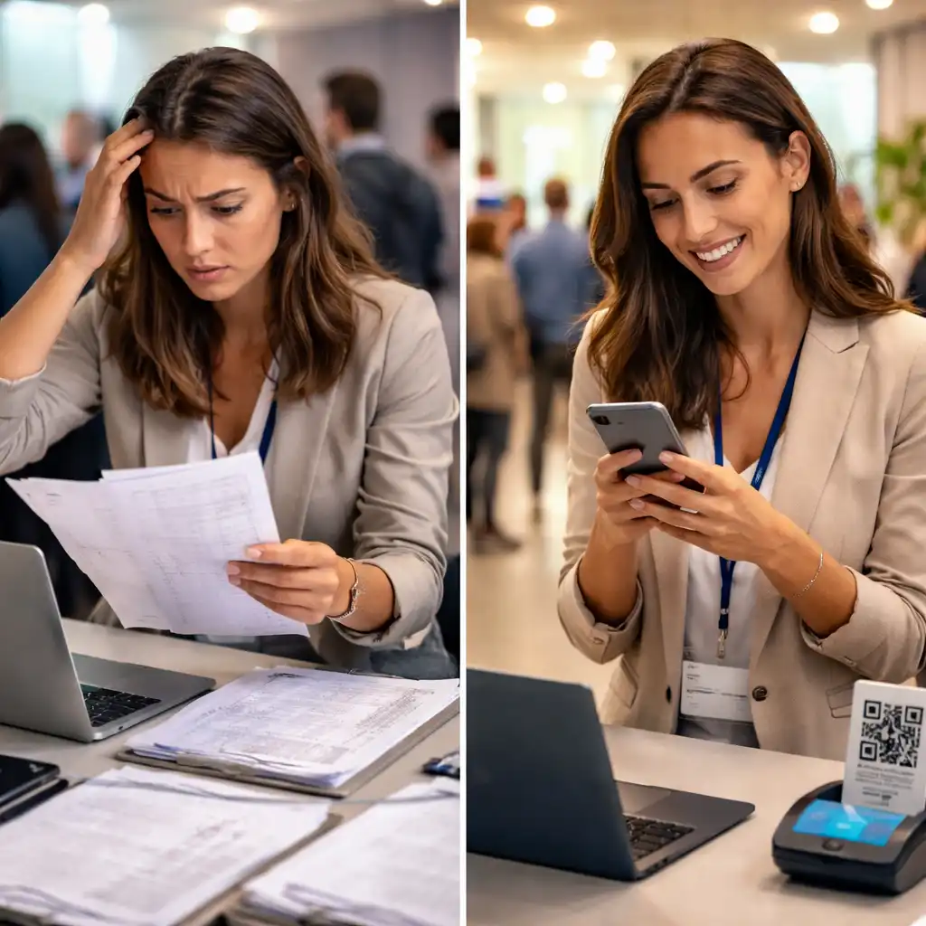 Tickets digitales vs listas manuales: eficiencia, imagen profesional y escalabilidad